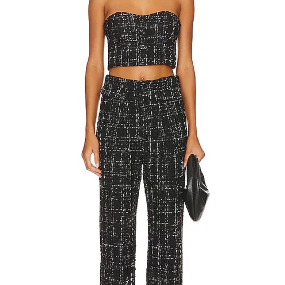 ✔️#9 Brand new with tags More to come Sasha pant in black houndstooth